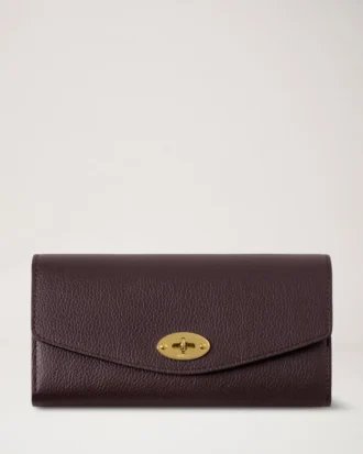 Darley Wallet Ebony Small Classic Grain Women