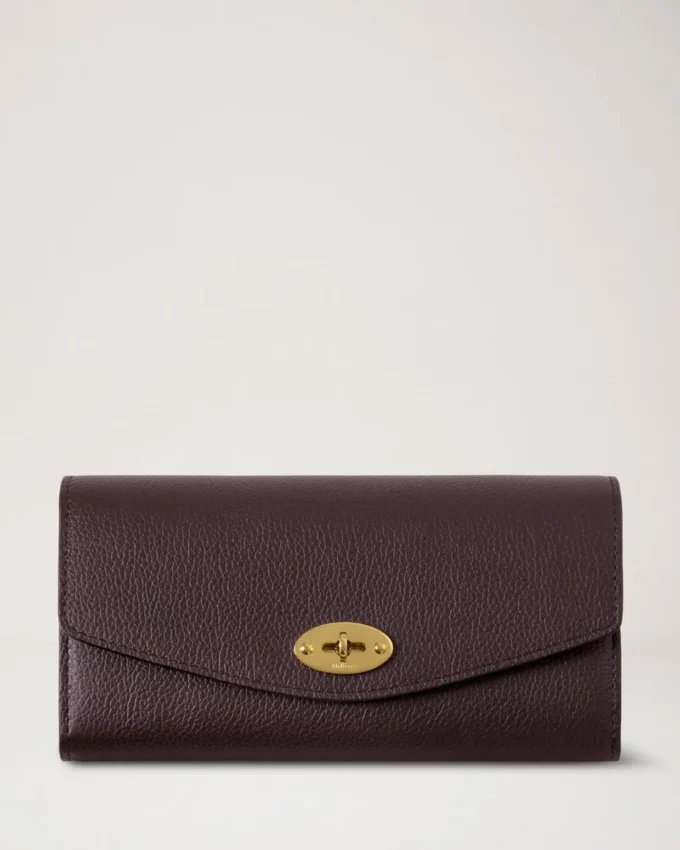 Darley Wallet Ebony Small Classic Grain Women Darley Wallet Ebony Small Classic Grain Women