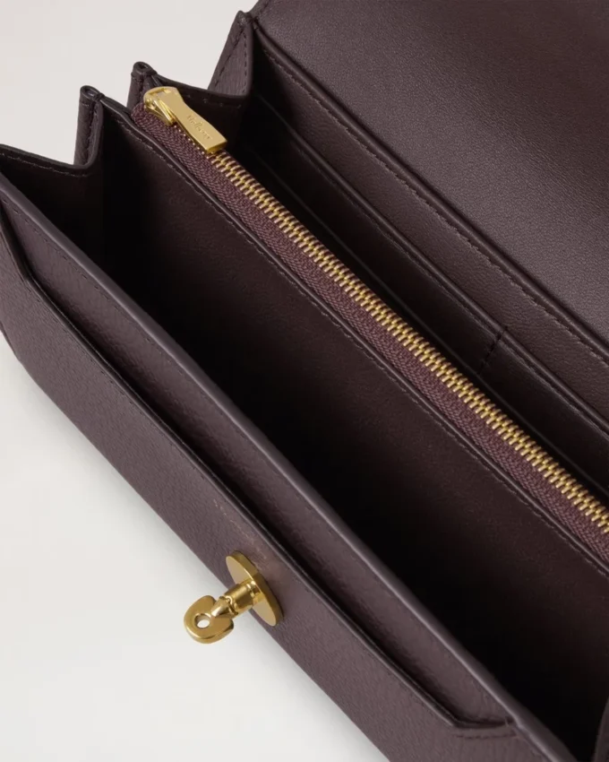 Darley Wallet Ebony Small Classic Grain Women Darley Wallet Ebony Small Classic Grain Women