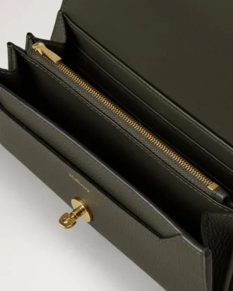 Darley Wallet Juniper Green Small Classic Grain