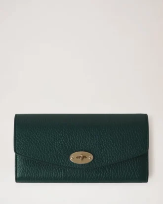 Darley Wallet Mulberry Green Heavy Grain Darley