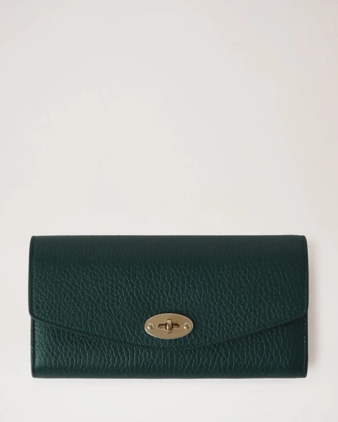 Darley Wallet Mulberry Green Heavy Grain Darley Darley Wallet Mulberry Green Heavy Grain Darley
