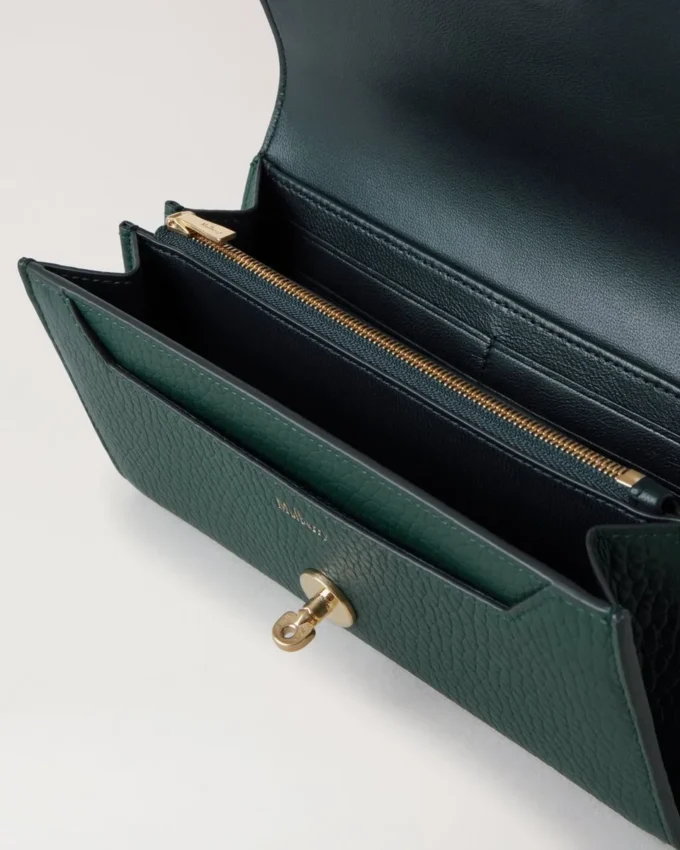 Darley Wallet Mulberry Green Heavy Grain Darley Darley Wallet Mulberry Green Heavy Grain Darley
