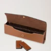 Dominoes Set & Case Vintage Oak Nappa Lifestyle Dominoes Set & Case Vintage Oak Nappa Lifestyle