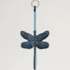 Dragonfly Keyring Night Sky Silky Calf Women Dragonfly Keyring Night Sky Silky Calf Women