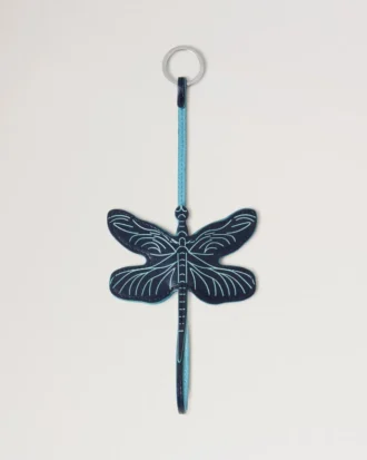 Dragonfly Keyring Night Sky Silky Calf Women Dragonfly Keyring Night Sky Silky Calf Women