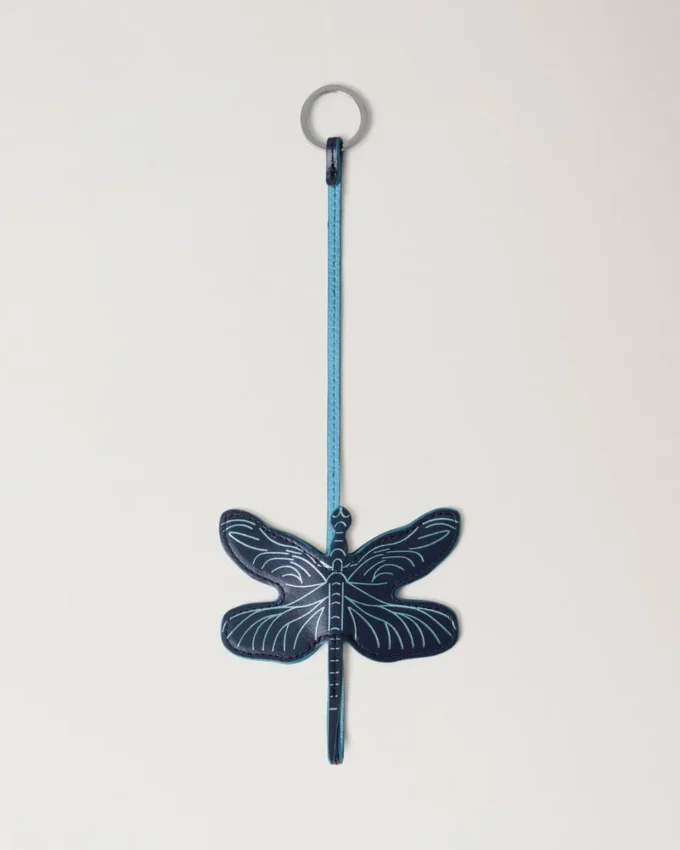Dragonfly Keyring Night Sky Silky Calf Women Dragonfly Keyring Night Sky Silky Calf Women