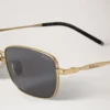 Ellis Sunglasses Charcoal Metal & Bio Acetate Women