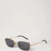 Ellis Sunglasses Charcoal Metal & Bio Acetate Women