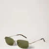 Ellis Sunglasses Mulberry Green Metal & Bio Acetate