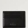 Farringdon Card Holder Black Small Pebble Grain