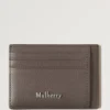 Farringdon Card Holder Taupe Brown Small Pebble Grain