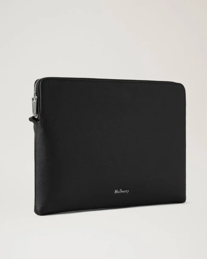 Farringdon Tech Folio Black Small Pebble Grain Women Farringdon Tech Folio Black Small Pebble Grain Women