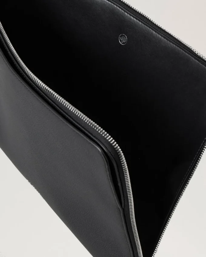 Farringdon Tech Folio Black Small Pebble Grain Women Farringdon Tech Folio Black Small Pebble Grain Women