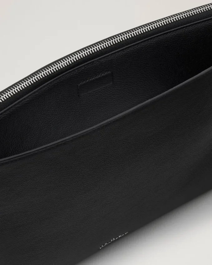 Farringdon Tech Folio Black Small Pebble Grain Women Farringdon Tech Folio Black Small Pebble Grain Women