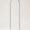 Flat Chain Strap Silver Metal Women Flat Chain Strap Silver Metal Women