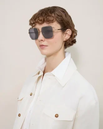 Flora Sunglasses Dark Grey Bio Acetate & Bio Nylon