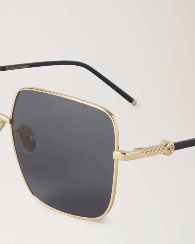Flora Sunglasses Dark Grey Bio Acetate & Bio Nylon