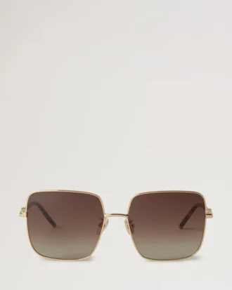 Flora Sunglasses Taupe Brown Bio Acetate & Bio Nylon