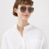 Flora Sunglasses Taupe Brown Bio Acetate & Bio Nylon Flora Sunglasses Taupe Brown Bio Acetate & Bio Nylon