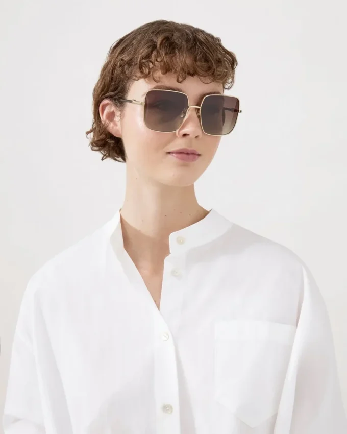 Flora Sunglasses Taupe Brown Bio Acetate & Bio Nylon Flora Sunglasses Taupe Brown Bio Acetate & Bio Nylon