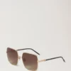 Flora Sunglasses Taupe Brown Bio Acetate & Bio Nylon Flora Sunglasses Taupe Brown Bio Acetate & Bio Nylon