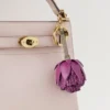 Flower Keyring – Pom Pom Orchid Bloom Mixed Material Flower Keyring – Pom Pom Orchid Bloom Mixed Material