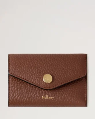 Folded Multi-Card Wallet Bright Oak Heavy Grain