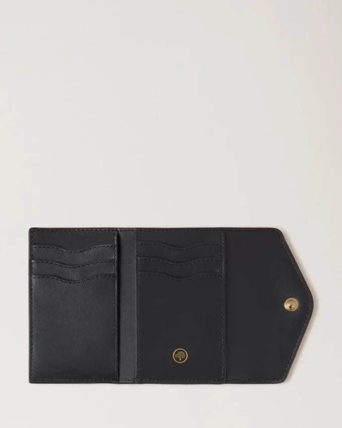 Folded Multi-Card Wallet Bright Oak Heavy Grain