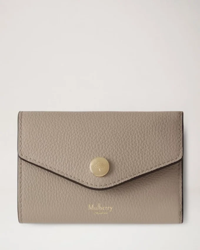 Folded Multi-Card Wallet Cashmere Taupe Small Classic Grain Folded Multi-Card Wallet Cashmere Taupe Small Classic Grain
