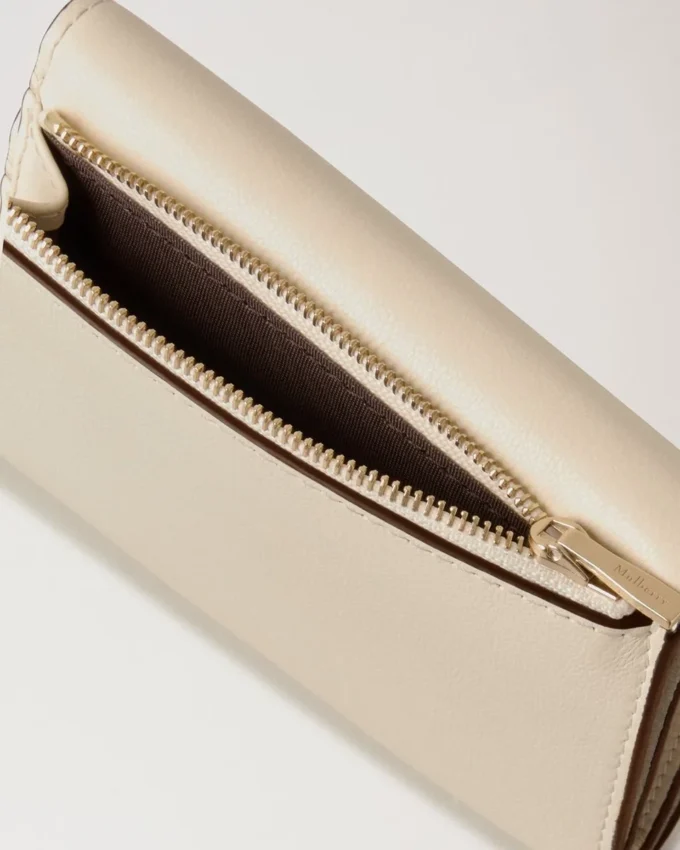 Folded Multi-Card Wallet Eggshell Micro Classic Grain
