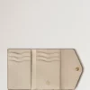 Folded Multi-Card Wallet Eggshell Micro Classic Grain