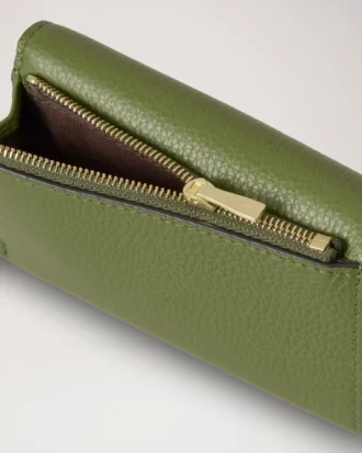 Folded Multi-Card Wallet Fern Small Classic Grain