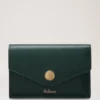 Folded Multi-Card Wallet Mulberry Green Small Classic Grain Folded Multi-Card Wallet Mulberry Green Small Classic Grain