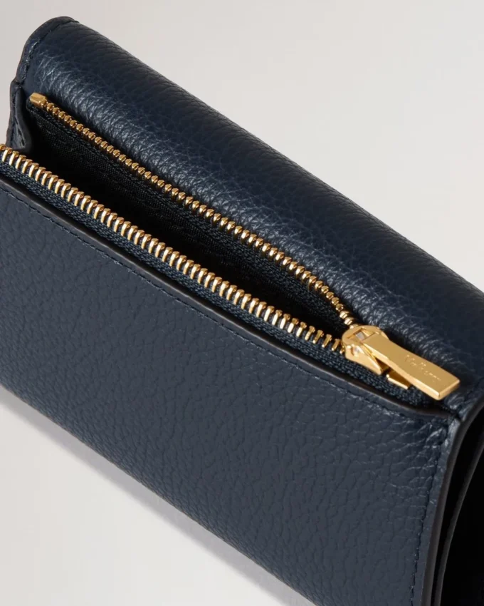 Folded Multi-Card Wallet Night Sky Small Classic Grain Folded Multi-Card Wallet Night Sky Small Classic Grain