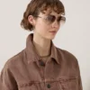 Freddie Sunglasses Maple Bio Acetate & Bio Nylon