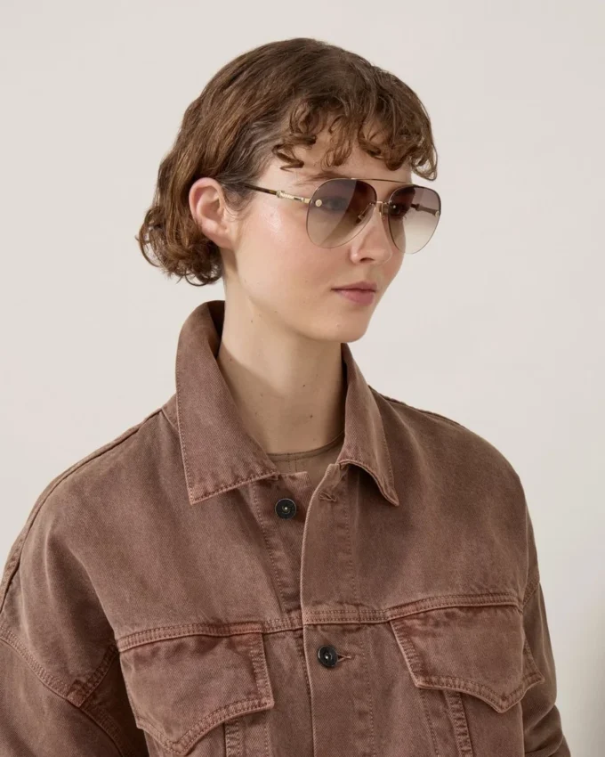Freddie Sunglasses Maple Bio Acetate & Bio Nylon