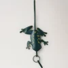 Frog Keyring Mulberry Green Silky Calf Women