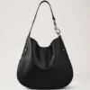 Hackney Shoulder Bag Black High Shine Leather Women Hackney Shoulder Bag Black High Shine Leather Women