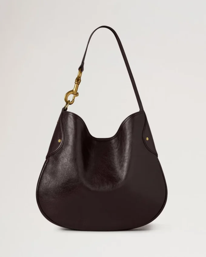 Hackney Shoulder Bag Ebony Shiny Buffalo Women Hackney Shoulder Bag Ebony Shiny Buffalo Women