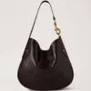 Hackney Shoulder Bag Ebony Shiny Buffalo Women Hackney Shoulder Bag Ebony Shiny Buffalo Women