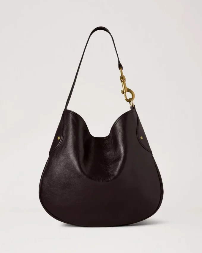 Hackney Shoulder Bag Ebony Shiny Buffalo Women Hackney Shoulder Bag Ebony Shiny Buffalo Women