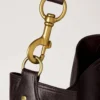 Hackney Shoulder Bag Ebony Shiny Buffalo Women Hackney Shoulder Bag Ebony Shiny Buffalo Women