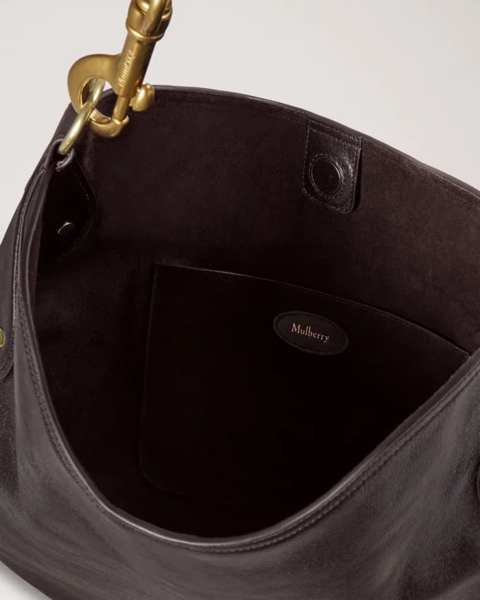 Hackney Shoulder Bag Ebony Shiny Buffalo Women Hackney Shoulder Bag Ebony Shiny Buffalo Women
