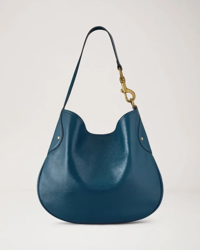 Hackney Shoulder Bag out of the Blue High Shine Leather Hackney Shoulder Bag out of the Blue High Shine Leather