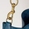 Hackney Shoulder Bag out of the Blue High Shine Leather Hackney Shoulder Bag out of the Blue High Shine Leather