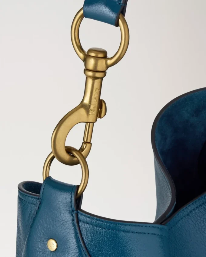 Hackney Shoulder Bag out of the Blue High Shine Leather Hackney Shoulder Bag out of the Blue High Shine Leather