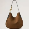 Hackney Shoulder Bag Vintage Oak Suede Women Hackney Shoulder Bag Vintage Oak Suede Women
