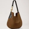 Hackney Shoulder Bag Vintage Oak Suede Women Hackney Shoulder Bag Vintage Oak Suede Women