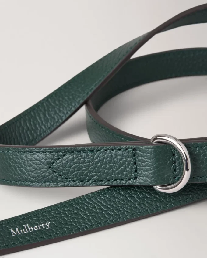 Handheld Dog Leash Mulberry Green Small Classic Grain
